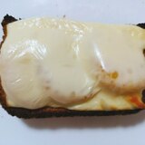 みかんバターソテーのチーズトースト